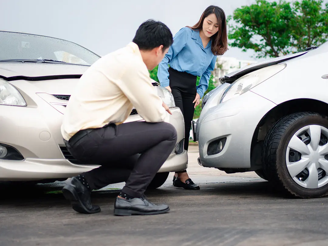 自動車事故のイメージ